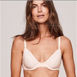 CUUP triangle bra in blush